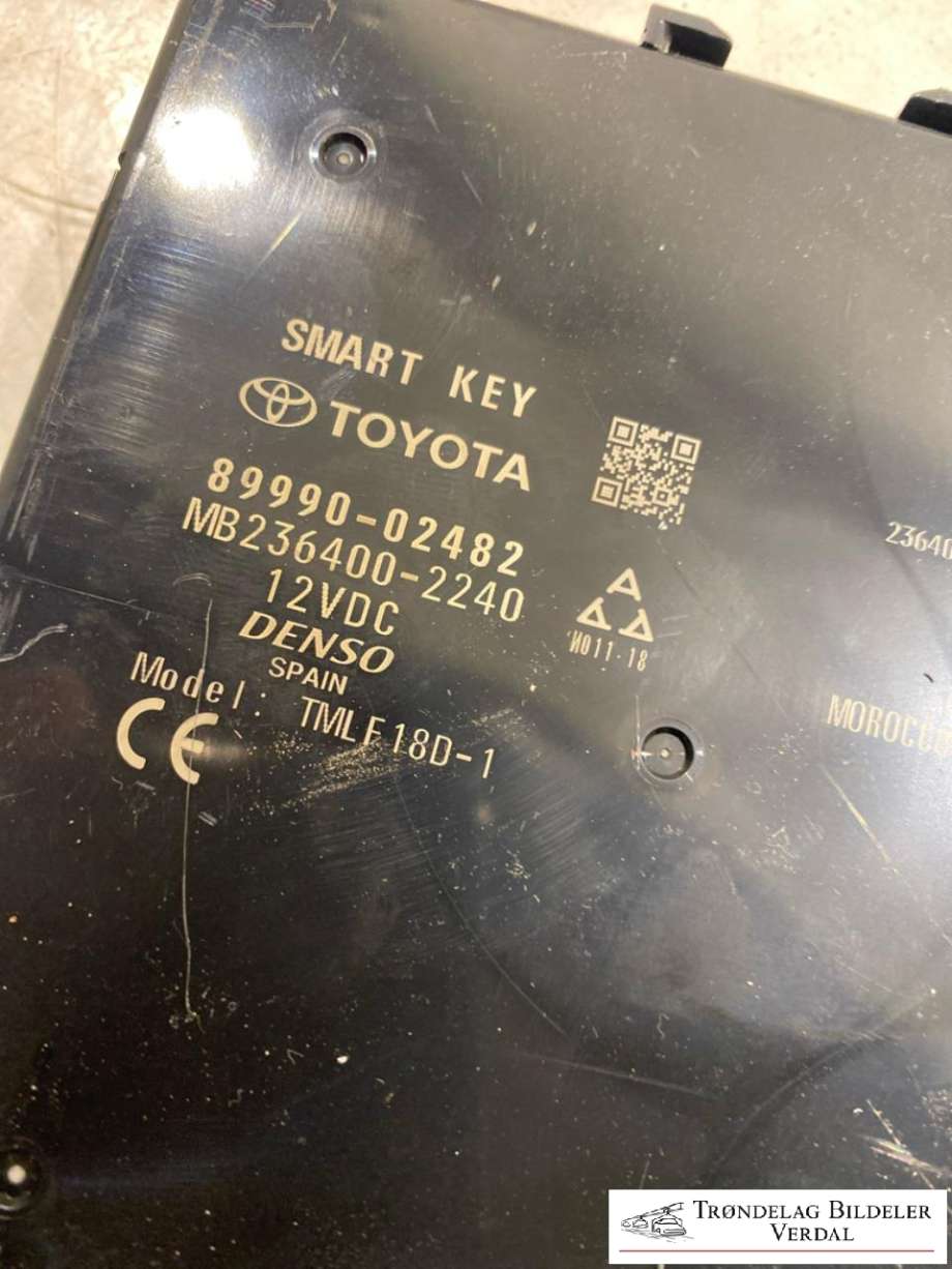 Styreenhet nøkkelfri/keyless til Toyota Corolla 2019-->> (8999002482|)