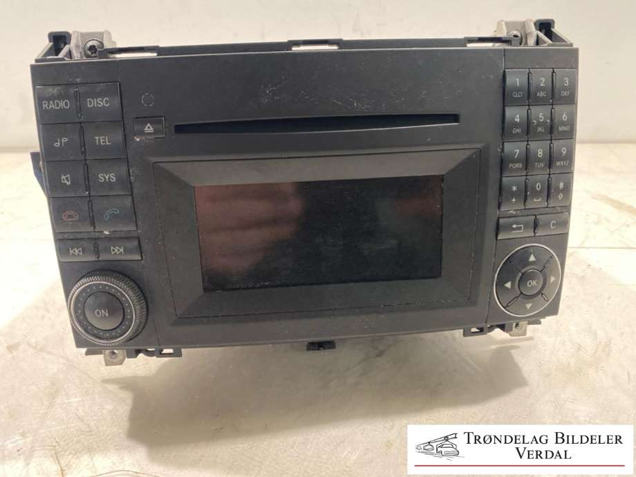 Bilstereo til Mercedes Vito/Viano, 2010-2014 (Fase 2) (W639) (W639) (1699002000)
