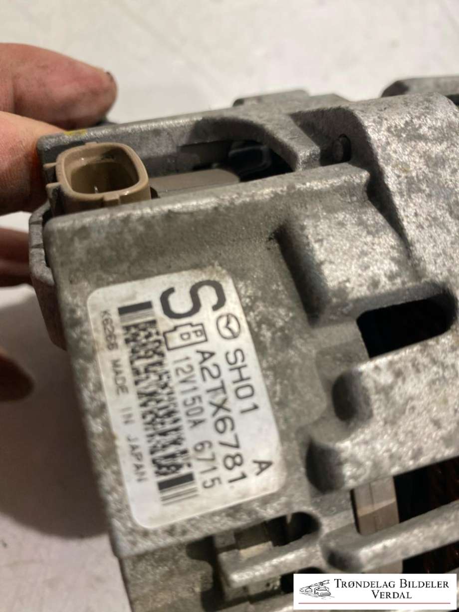 Dynamo diesel til Mazda CX-5 2012-2017 (Type I)  (A2TA6781|)