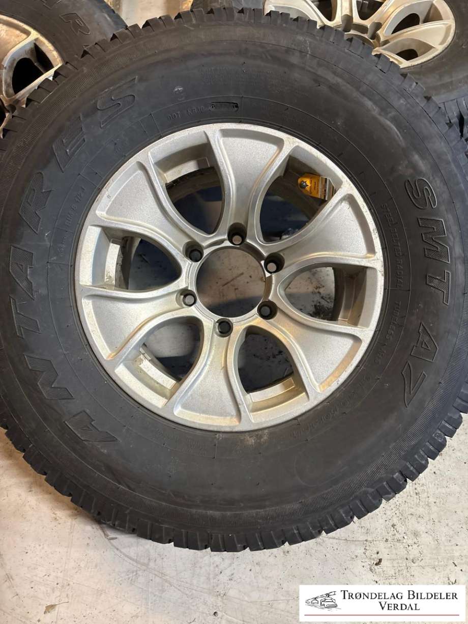 Hjulsett aluminium sommer til Toyota Hilux, 2006-2011 (ANTARES|31X10|5R15)