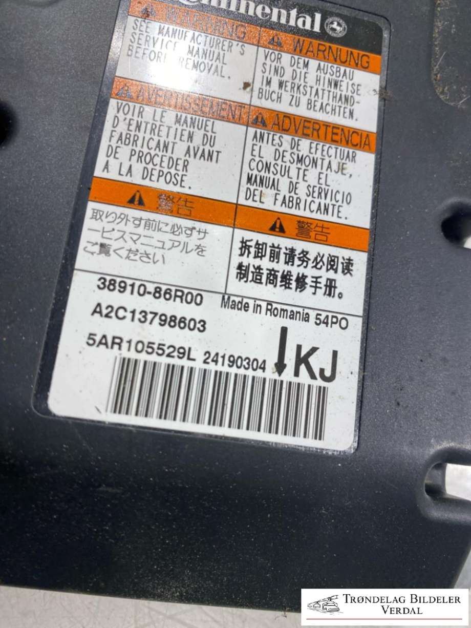 ABS elektronikk til Suzuki Vitara 2015-->> (Type IV)  (3891086R00|)