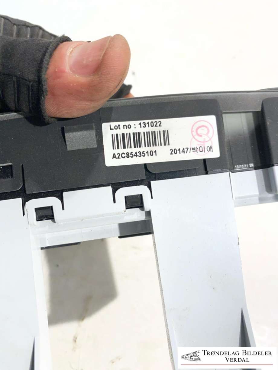 Varmeapparat betjening til Hyundai Ix35 2010-2015  (972502Y400|)