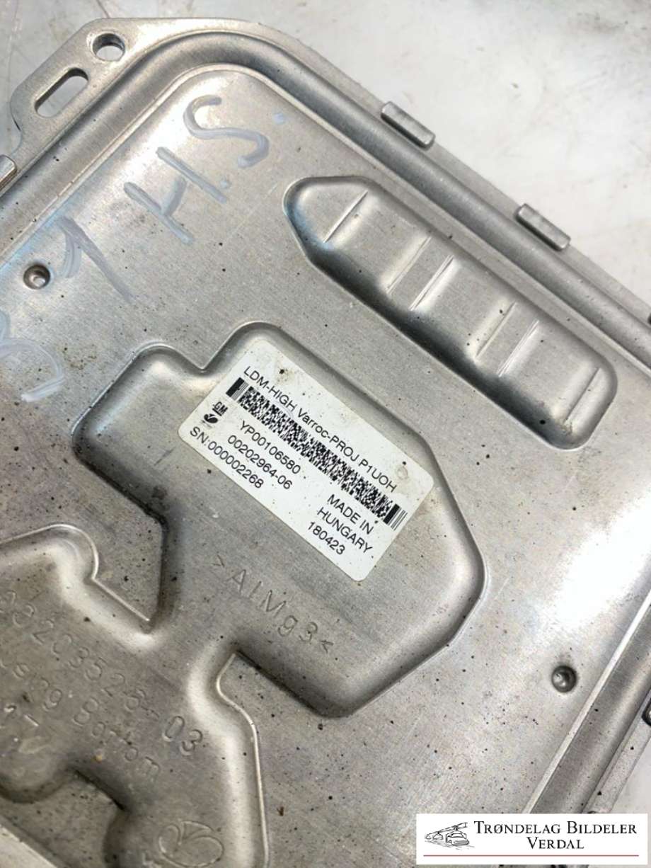 Styreenhet xenon/ballast til Opel Grandland X 2017-->>  (YP00106580|)
