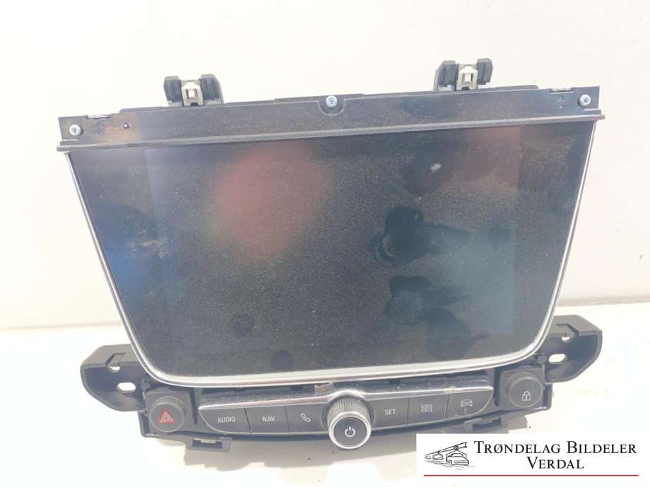 Bilstereo navigasjon betjeningspanel til Opel Grandland X 2017-->> (YQ002283YX|28625508|)