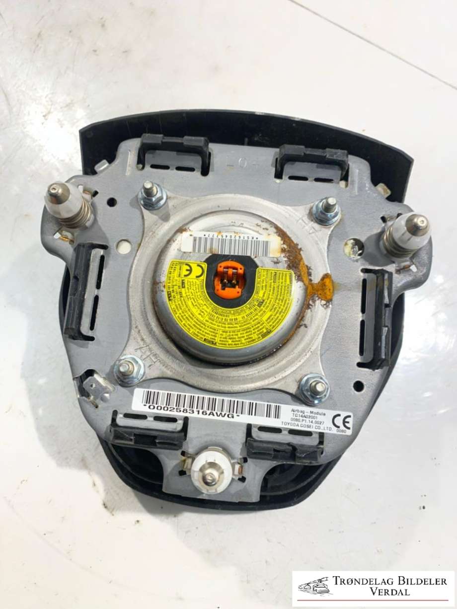 Airbag rattpute til Toyota RAV4 2016-2019 (Type IV, Fase 2)  (000258316AWG|TG14A2001|)