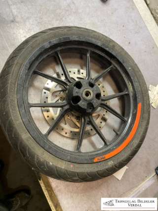 MC, Framhjul til MC KTM 125 Duke, 2017-2022  (|110/70R17)