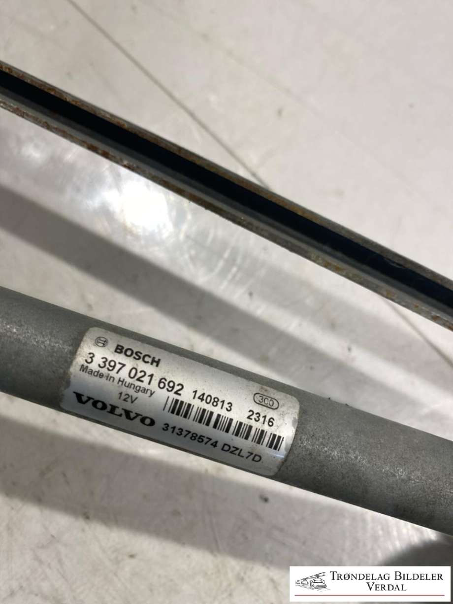 Viskermotor frontrute komplett m/overføring til Volvo V40 2012-2019 (31378574|1397220628|)