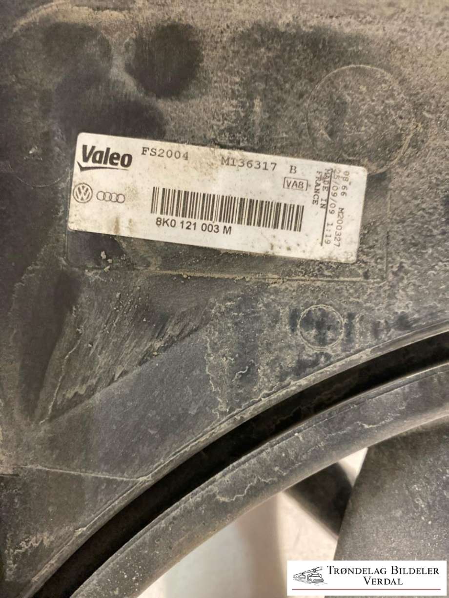 Kjølevifte elektrisk til Audi A5 2007-2016 (Type I) (989460D|)