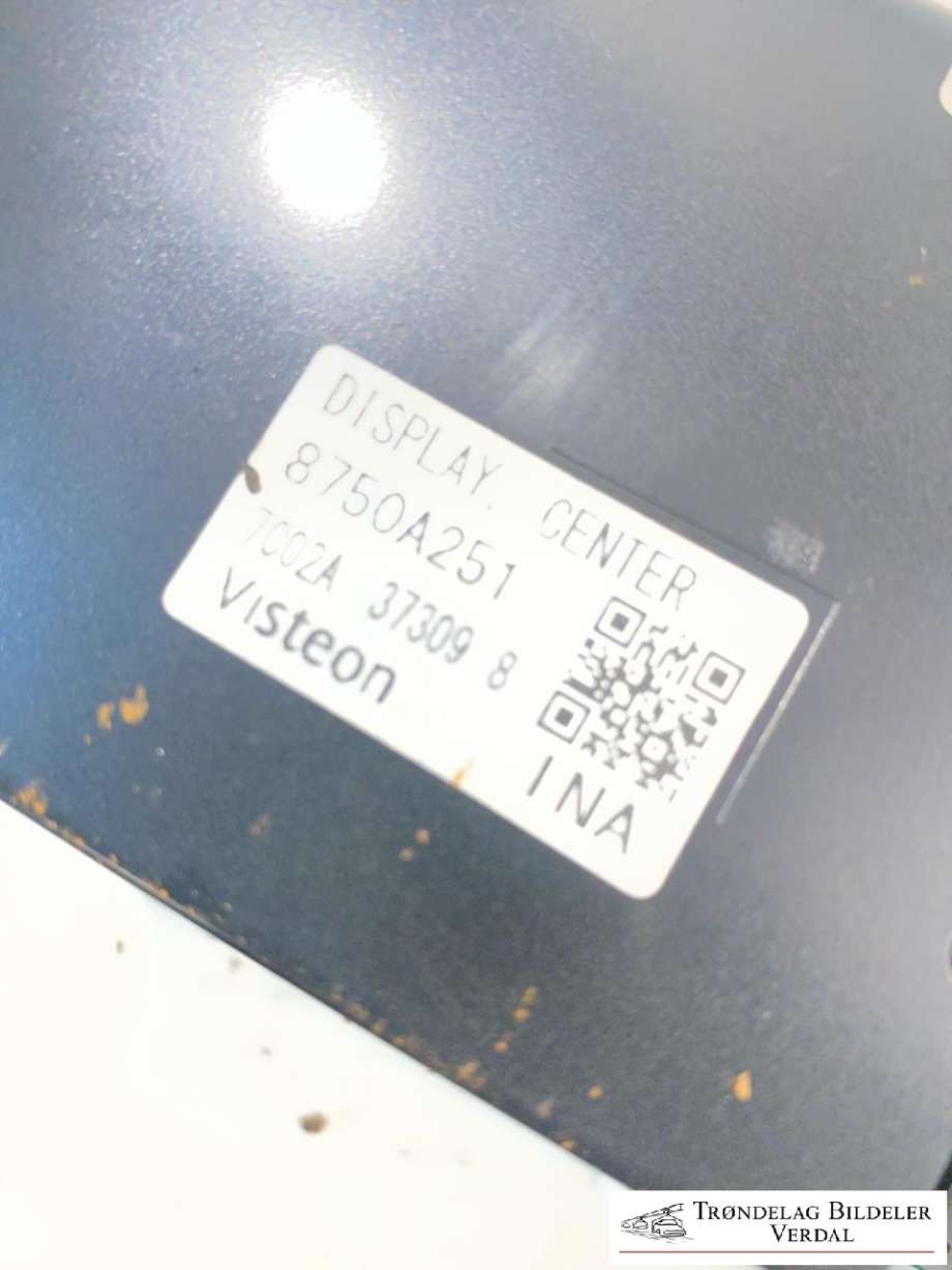 Instrument kjørecomputer til Mitsubishi Pajero 2016-2019 (Type IV, Fase 2)  (8750A251|)
