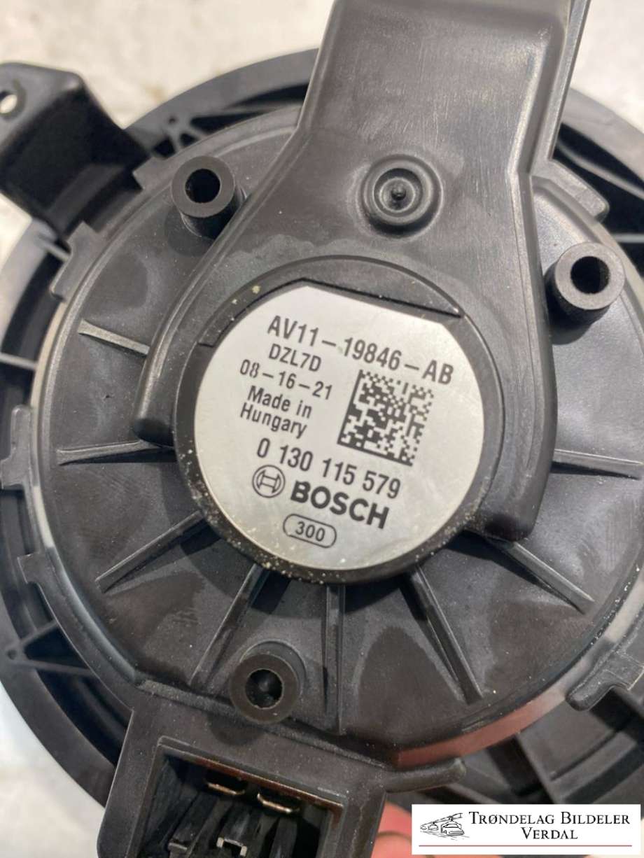 Varmeapparat motor til Ford Transit Courier 2018-2023 (Type I, Fase 2) (0130115579|)