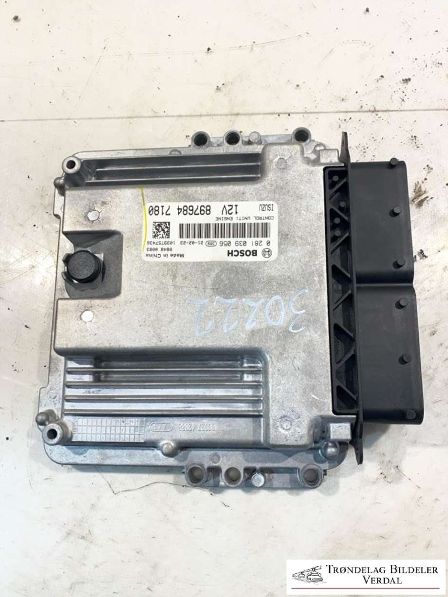 Styreenhet motor til Isuzu D-Max, 2021-->> (Type III) (0281039056)