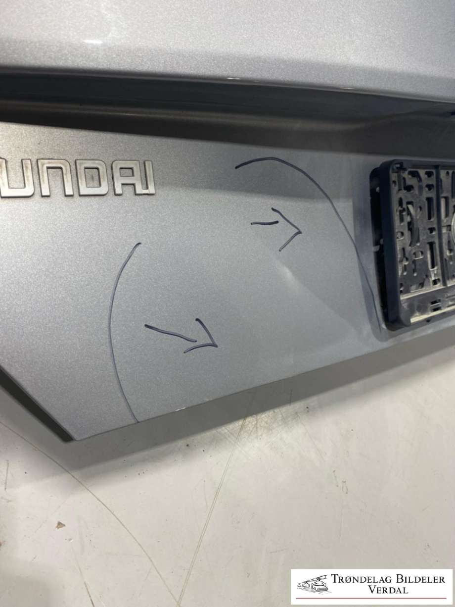 Bakluke til Hyundai Kona 2024-->> (Type II)  