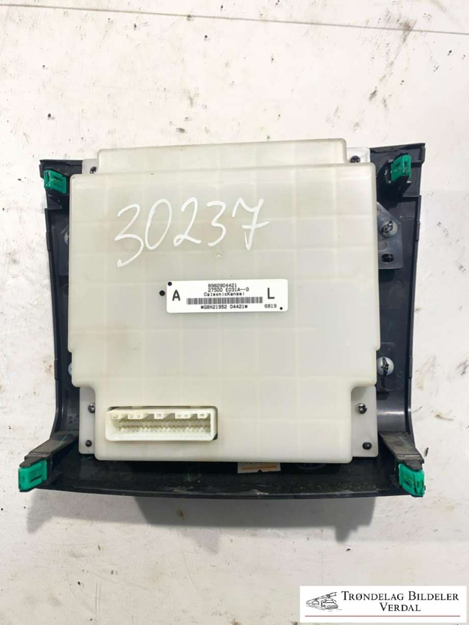 Varmeapparat betjening til Isuzu D-Max 2012-2017 (Type II, Fase 1)  