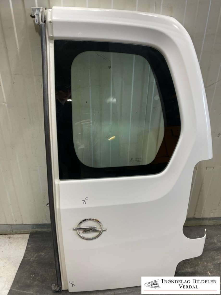 Dør høyre bak varebil til Opel Combo E, 2019-->> (YTTERFARGE: G20)