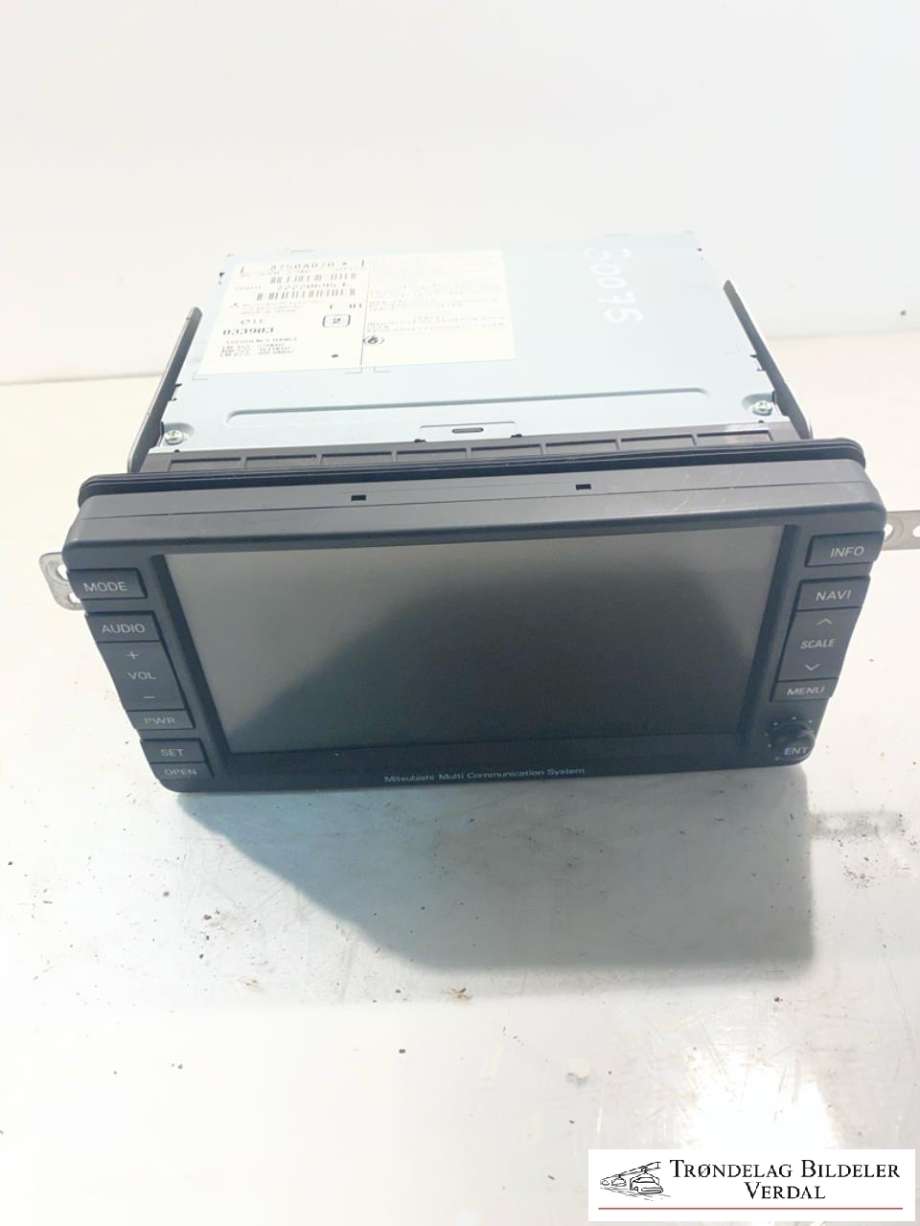 Instrument kjørecomputer til Mitsubishi Pajero 2007-2016 (Type IV, Fase 1) (8750A070|)