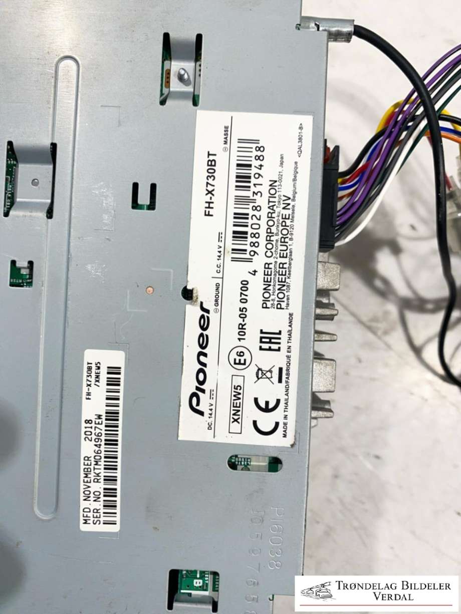 Instrumentpanel til Audi A3 2009-2012 (Type II, Fase 2)