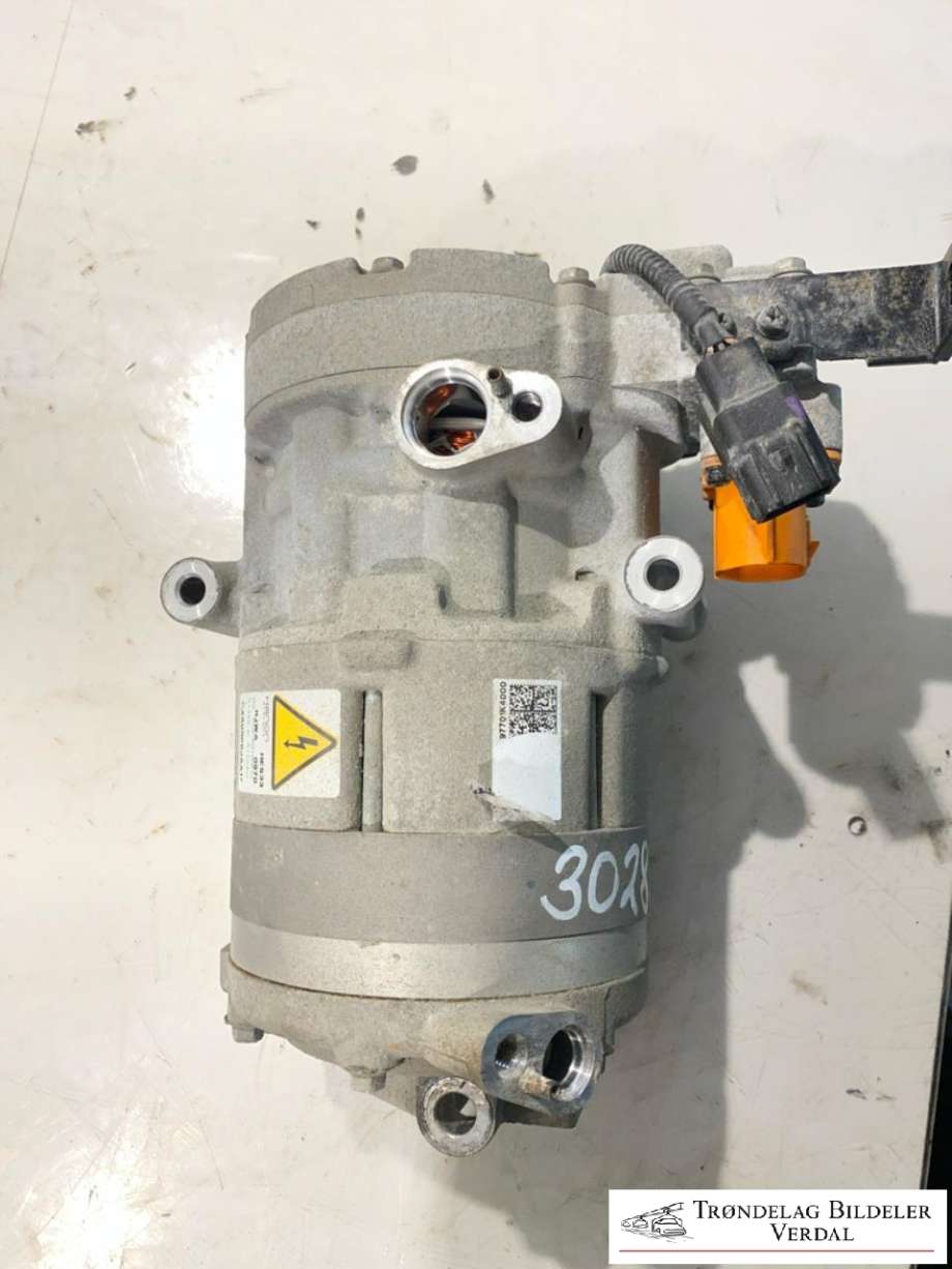 Aircondition kompressor elbil til Hyundai Kona 2021-2023 (Type I, Fase 2) (97701K 4000|)