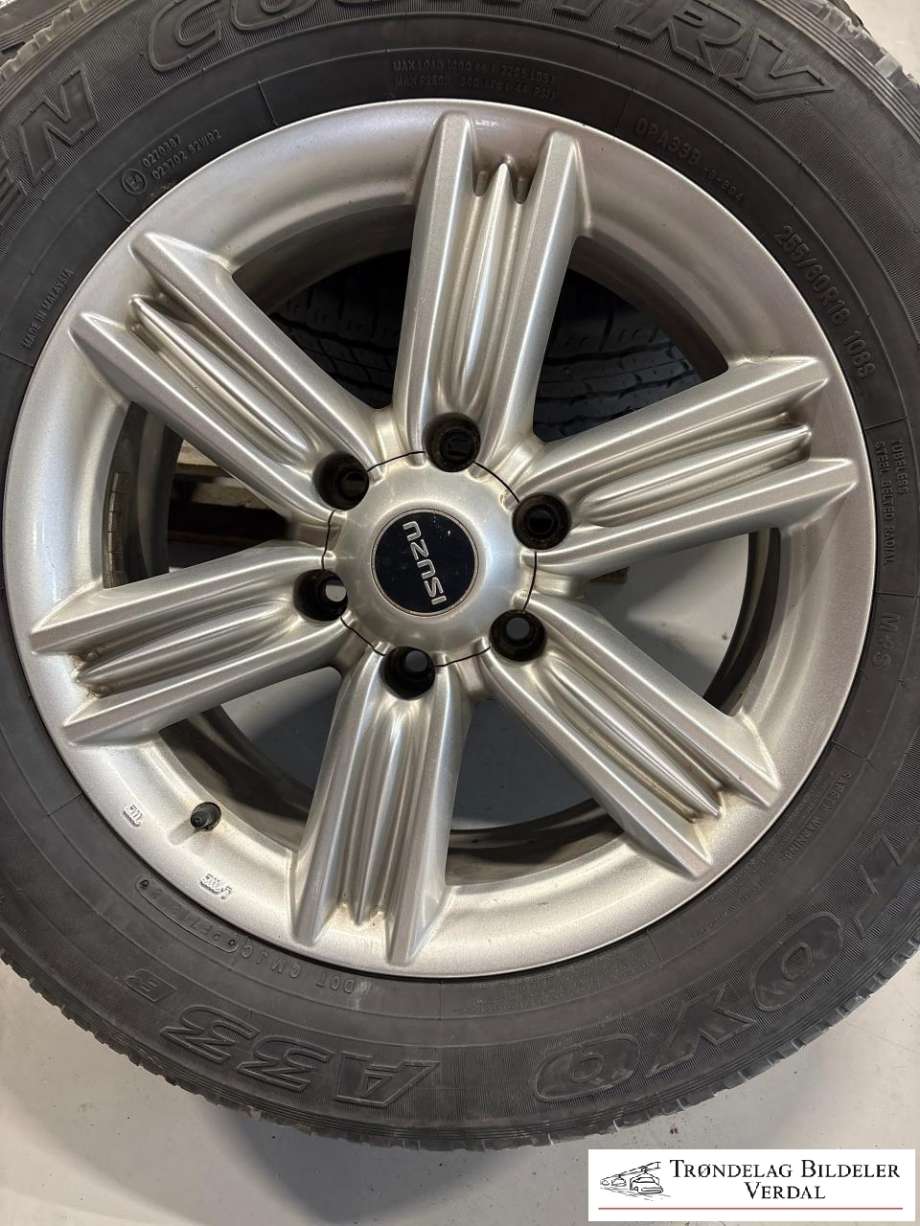 Hjulsett aluminium sommer til Isuzu D-Max 2017-2020 (Type II, Fase 2) (TOYO|255/60R18|DOT: 1818|DYBED: 5MM)