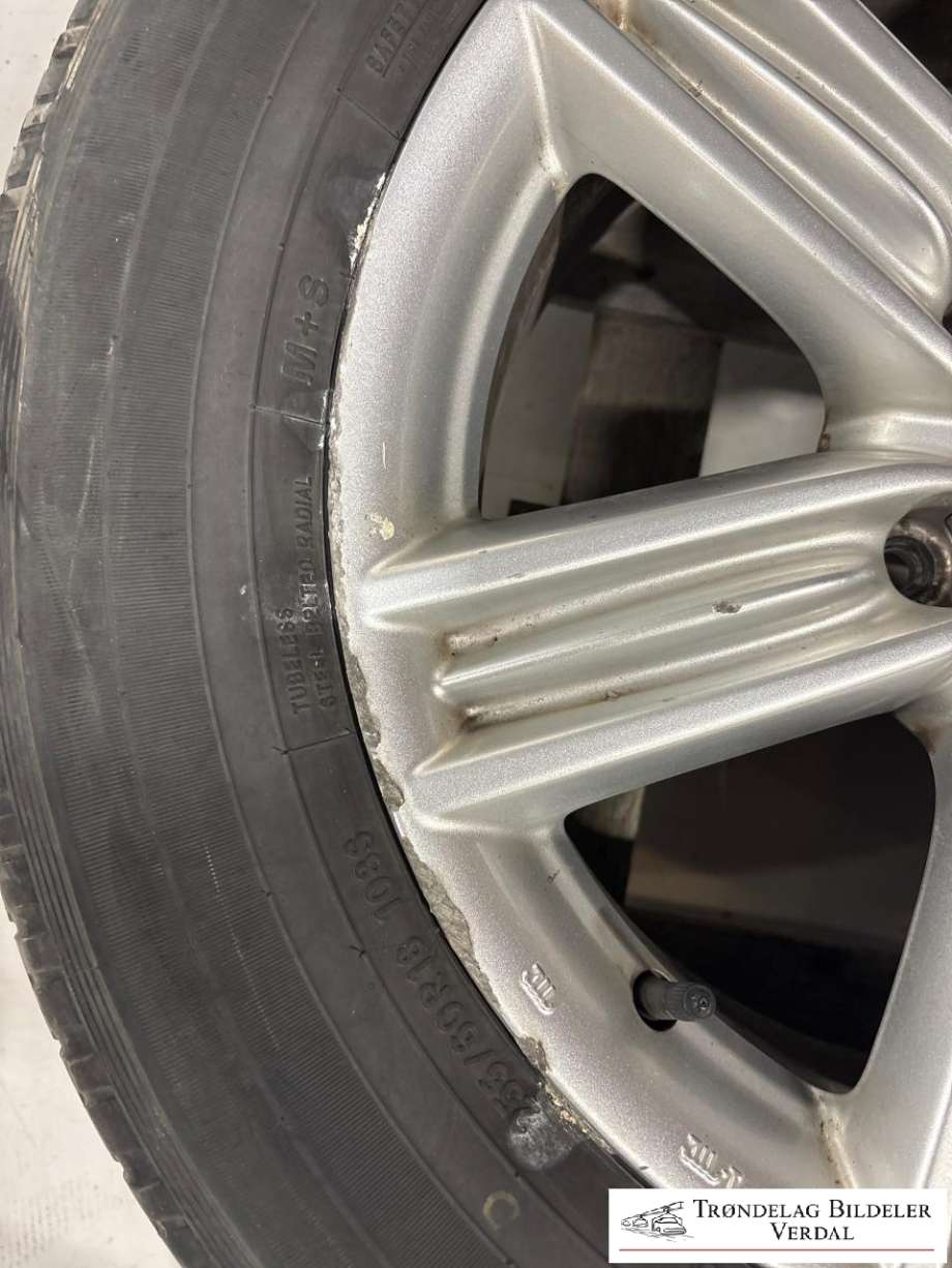 Hjulsett aluminium sommer til Isuzu D-Max 2017-2020 (Type II, Fase 2) (TOYO|255/60R18|DOT: 1818|DYBED: 5MM)