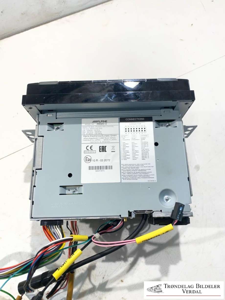 Bilstereo til Isuzu D-Max 2017-2020 (Type II, Fase 2)