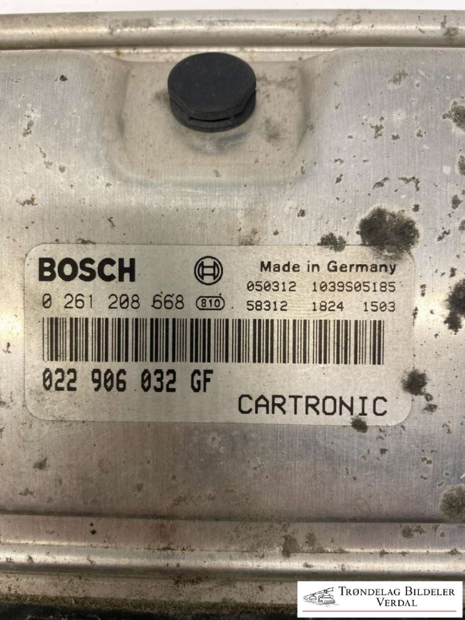 Styreenhet motor til Porsche Cayenne 2002-2006 (Fase 1) (9PA) (9PA) (0261208668|022906032GF|)