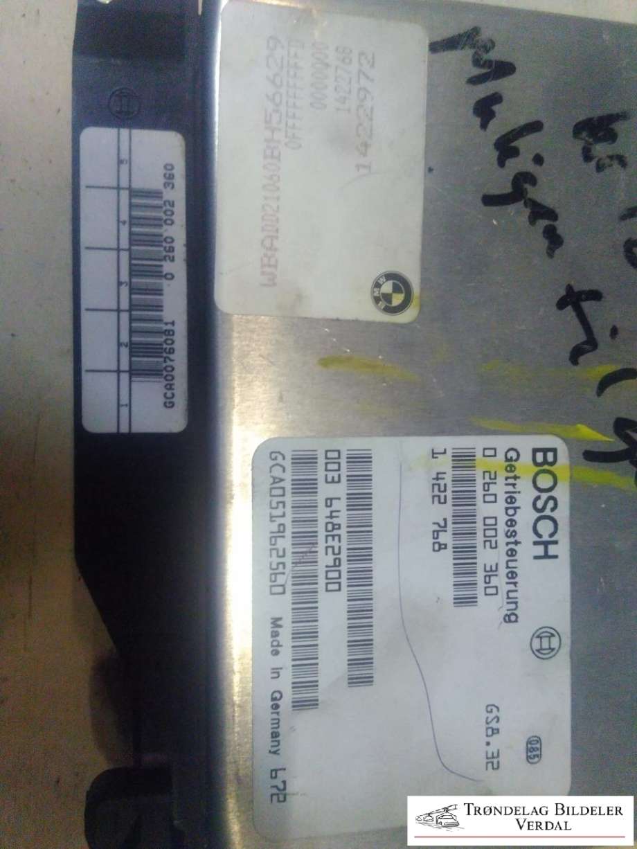 Styreenhet girkasse til BMW 5-Serie 1996-2003 (E39) (E39) (BOSCH|0260002360||060611)