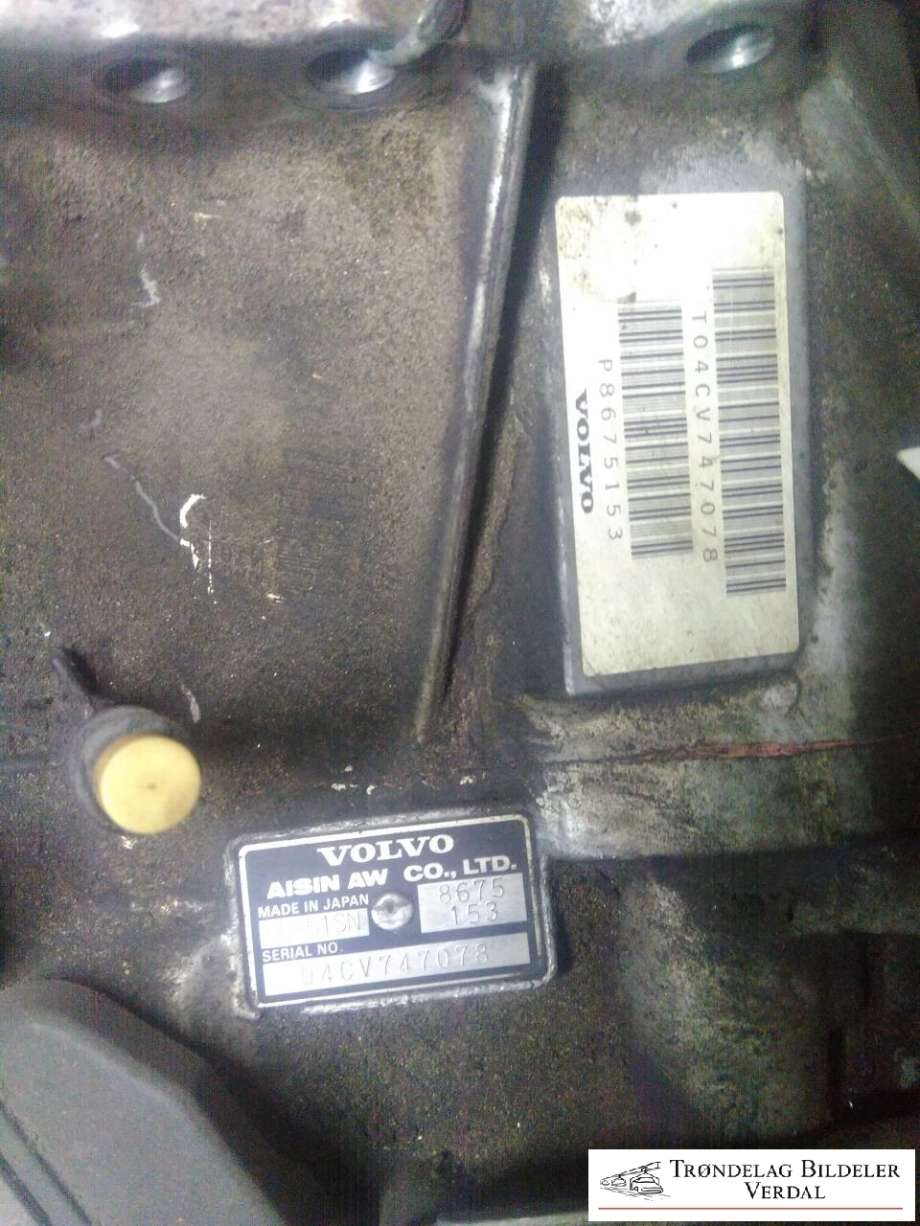 Girkasse automat til Volvo S80 1998-2006 (Type I)  (|902201)