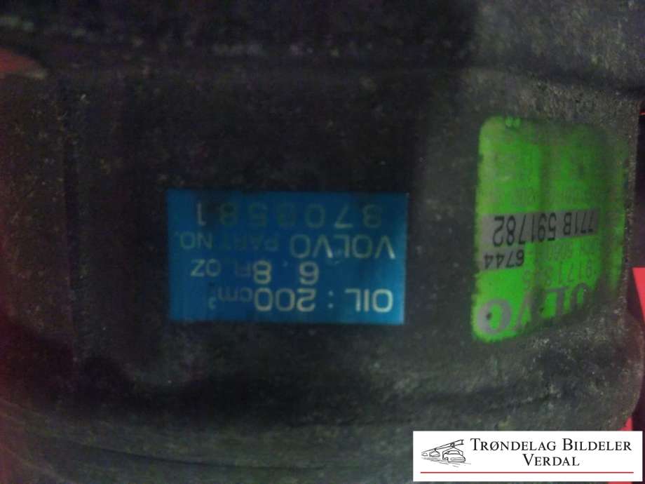 Aircondition kompressor til Volvo V70 (S70/XC70) 1997-2000 (Type I)  (9171345||902304)
