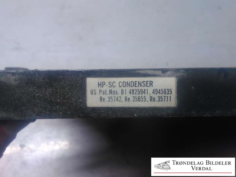 Aircondition radiator til Saab 9-3 1998-2002 (Type I) (4758637||650801)