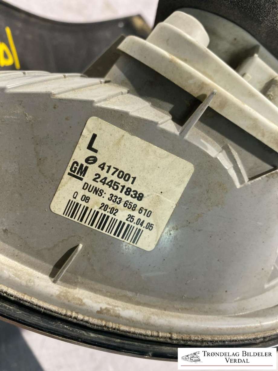 Baklykt venstre til Opel Astra H 2004-2009  (|500202)