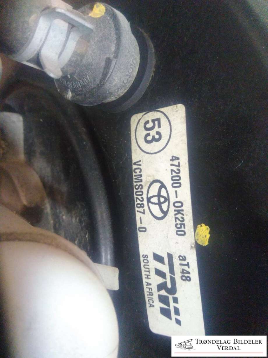 Bremsekraft-forsterker til Toyota Hilux 2006-2011  (|811001)