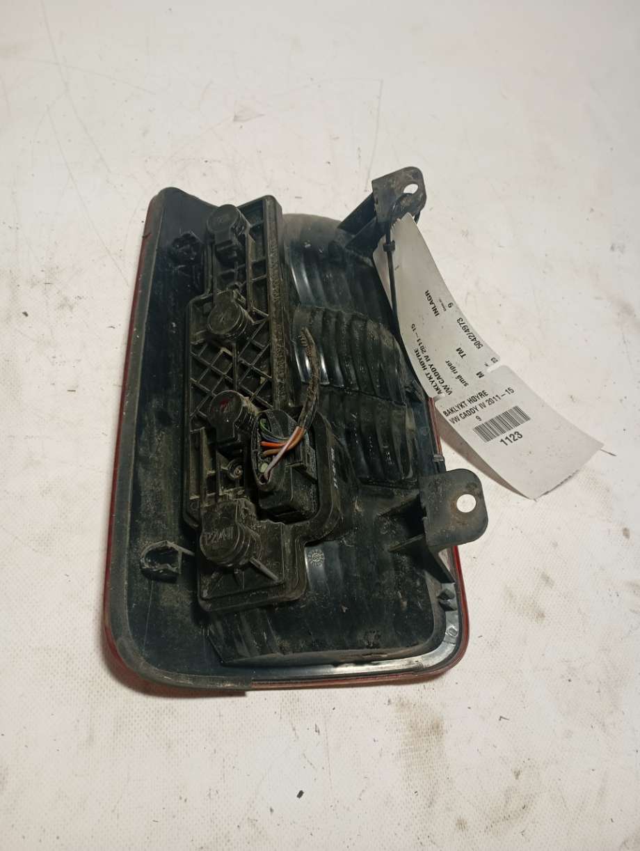 Baklykt høyre til VW Caddy 2010-2015 (Type III, Fase 2)  