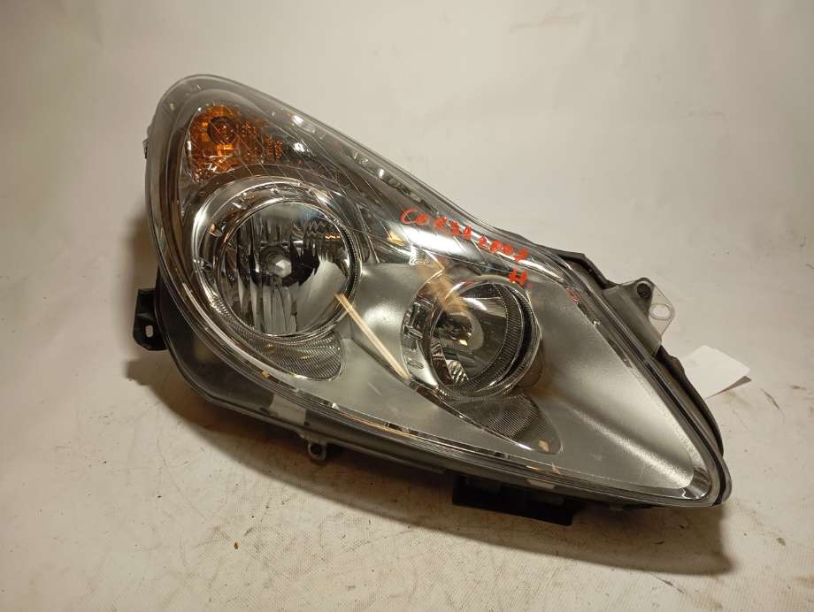 Frontlykt høyre halogen til Opel Corsa D, 2006-2014  (OPEL|)