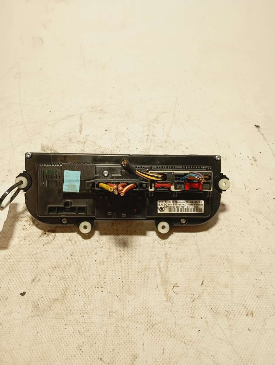 Varmeapparat betjening til Škoda Octavia 2005-2008 (Type II, Fase 1)  (|k0105hb00975251|3t0820047ad)
