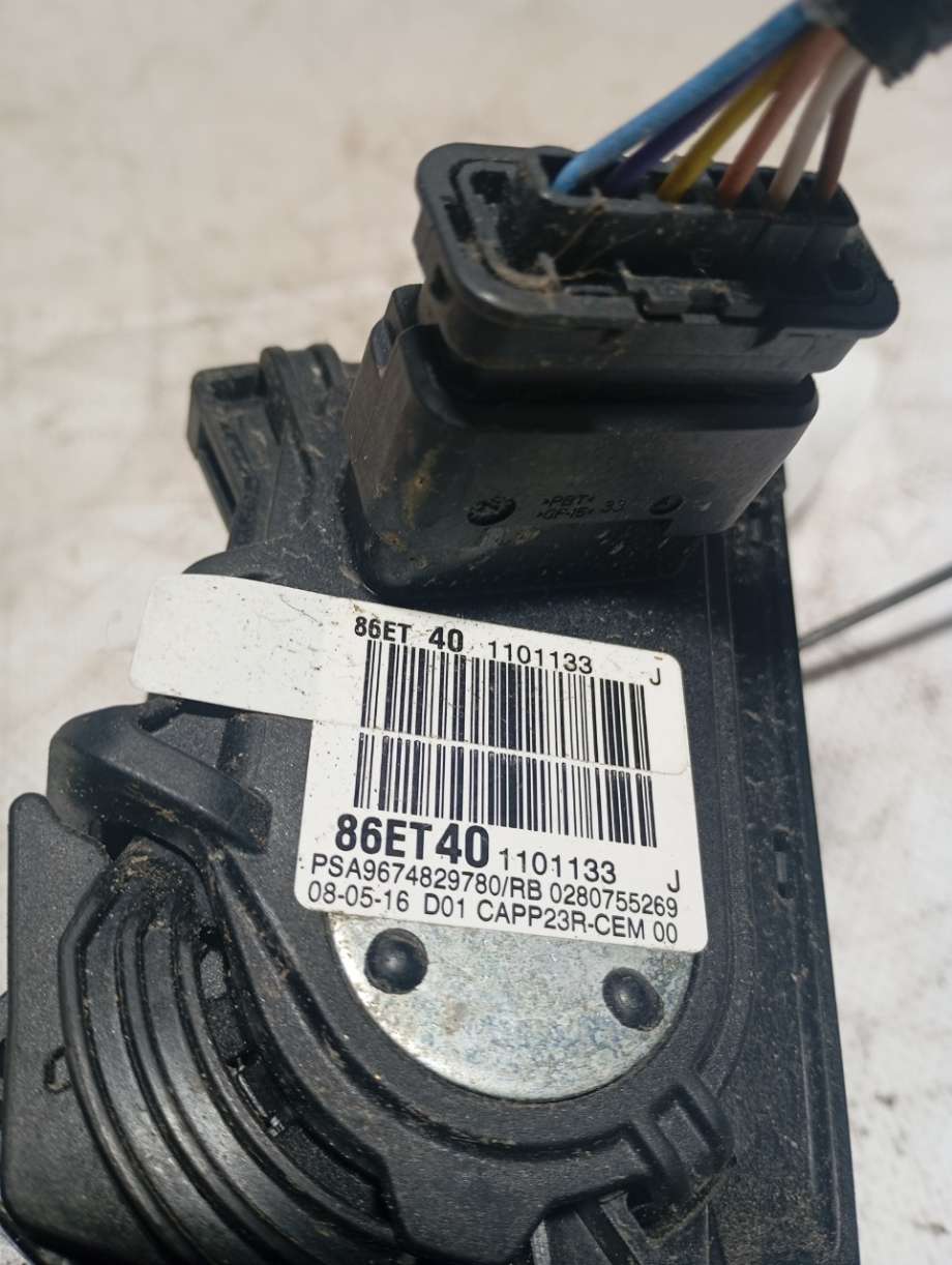 Pedal gass til Toyota Proace 2016-->> (Type II)  (|86et401101133)