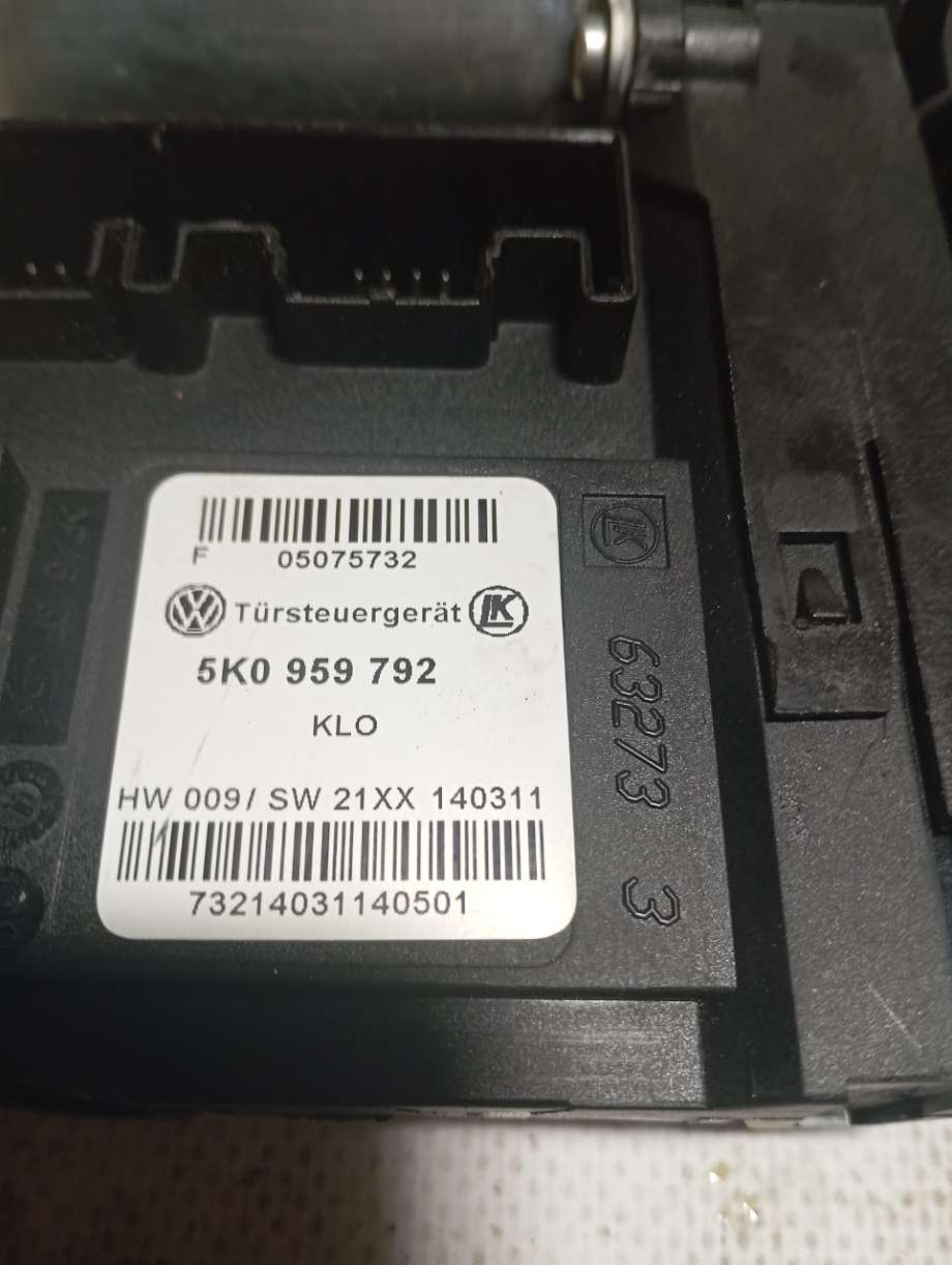 Ruteheis høyre foran til VW Caddy 2010-2015 (Type III, Fase 2)  (|5k0959792)