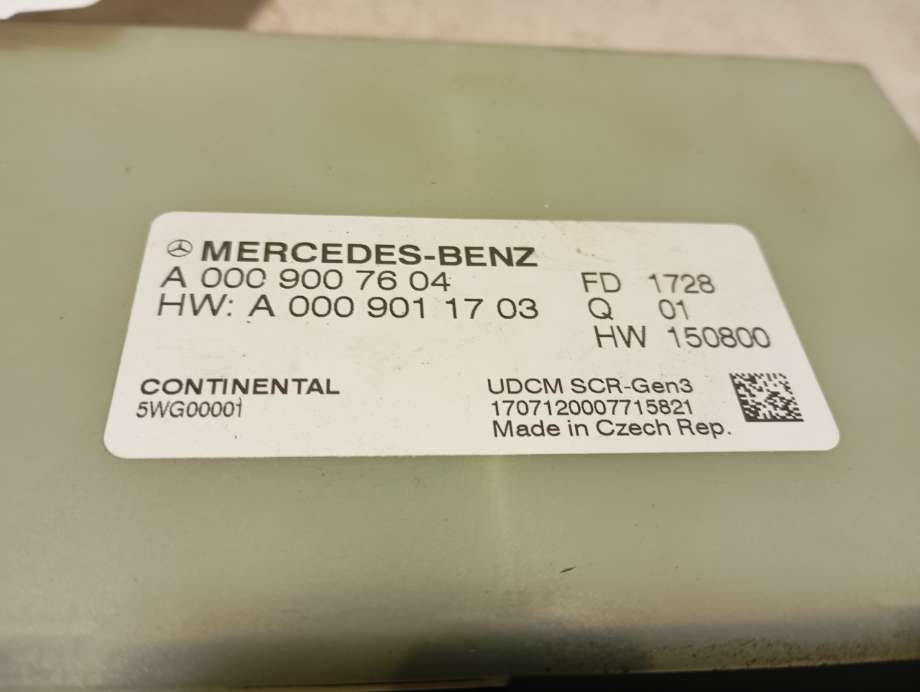 Styreenhet diverse til Mercedes S-Klasse 2013-2020 (W222) (W222) (|a0009007604)