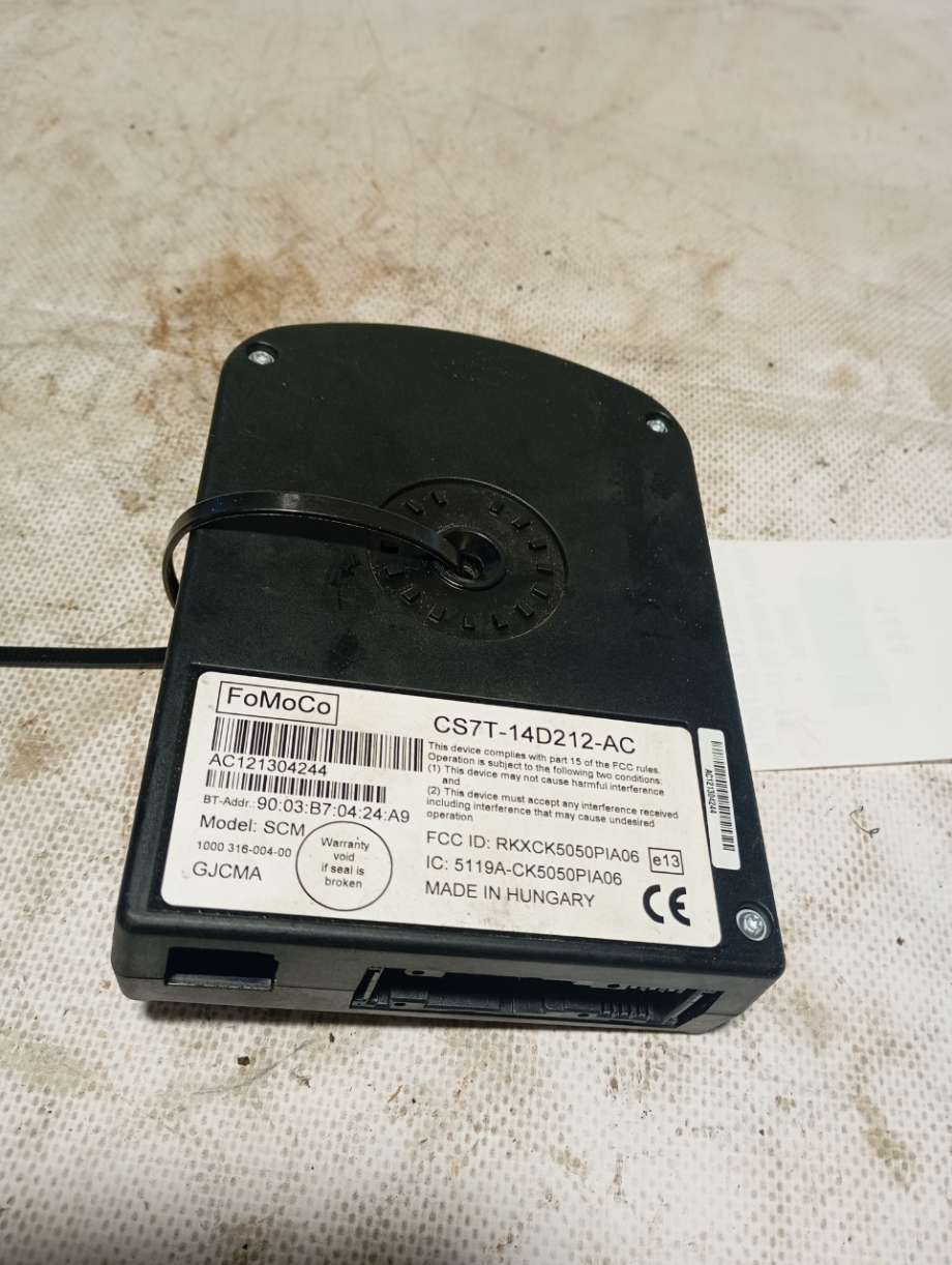 Styreenhet bluetooth til Ford Focus, 2011-2014 (Type III, Fase 1) (FORD|)