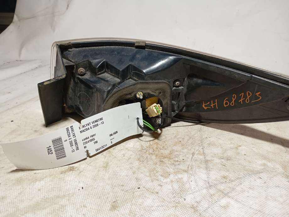 Baklykt venstre til Mazda 6 2008-2010 (Type II, Fase 1)  (|22041095)
