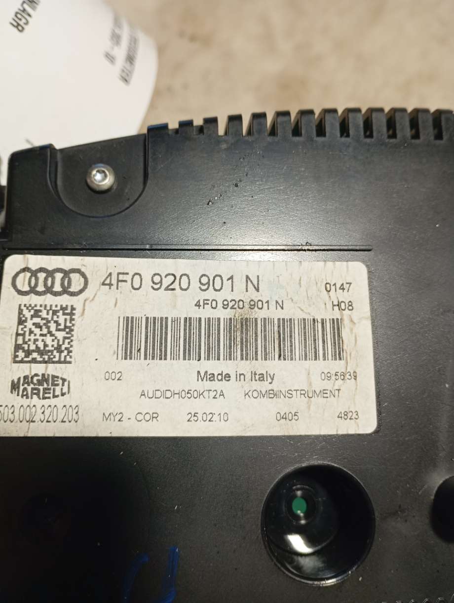 Speedometer til Audi A6 2005-2008 (Type III, Fase 1) (C6) (C6) (|4f0920901n)