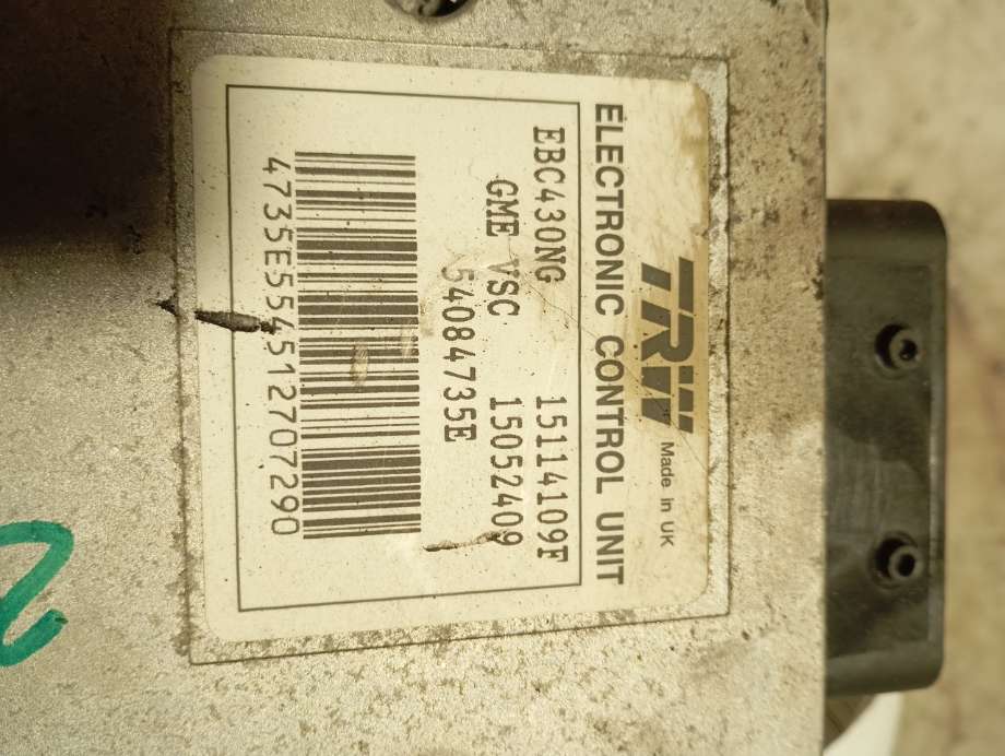 ABS sentral til Saab 9-3 2008-2011 (Type II, Fase 2)  (SAAB||15114109f)