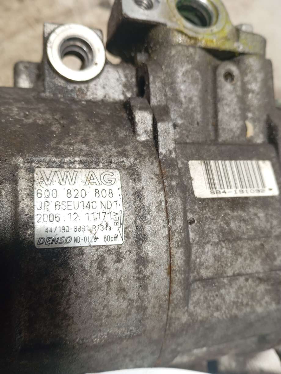 Aircondition kompressor til Škoda Roomster 2006-2010 (Fase 1) (SKODA||6q0820808)