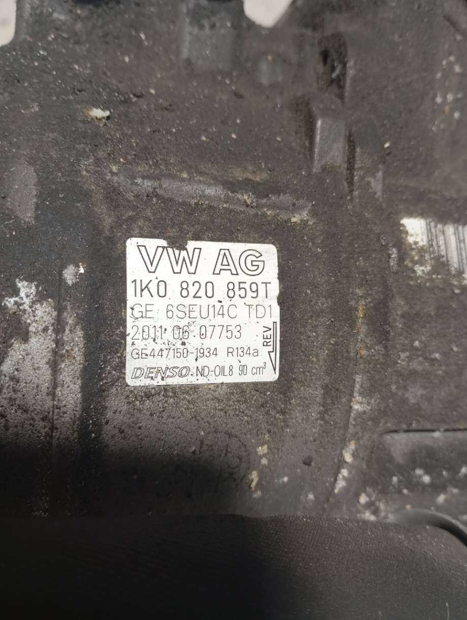 Aircondition kompressor til VW Golf VI 2008-2012  (|1k0820859t)