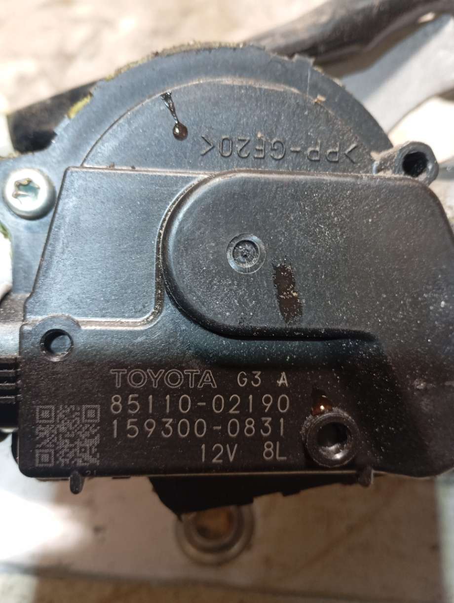 Viskermotor frontrute til Toyota Auris 2007-2010 (Type I, Fase 1)  (|8511002190)