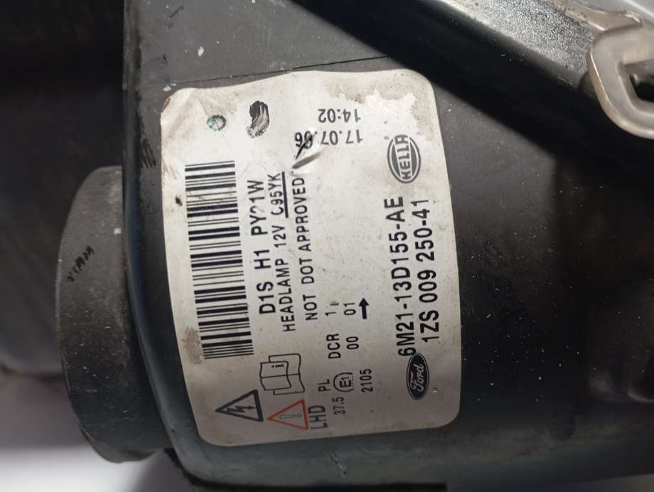 Frontlykt venstre xenon til Ford S-Max 2006-2010 (Type I, Fase 1)  (|6m2113d155ae)