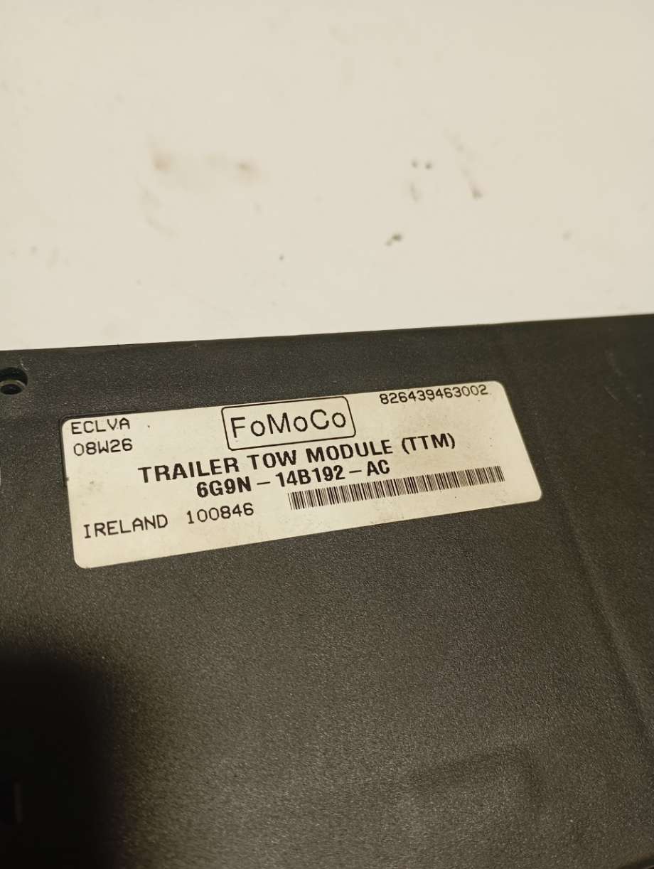 Styreenhet hengerfeste til Ford S-Max 2006-2010 (Type I, Fase 1)  (|6g9n14b192ac)