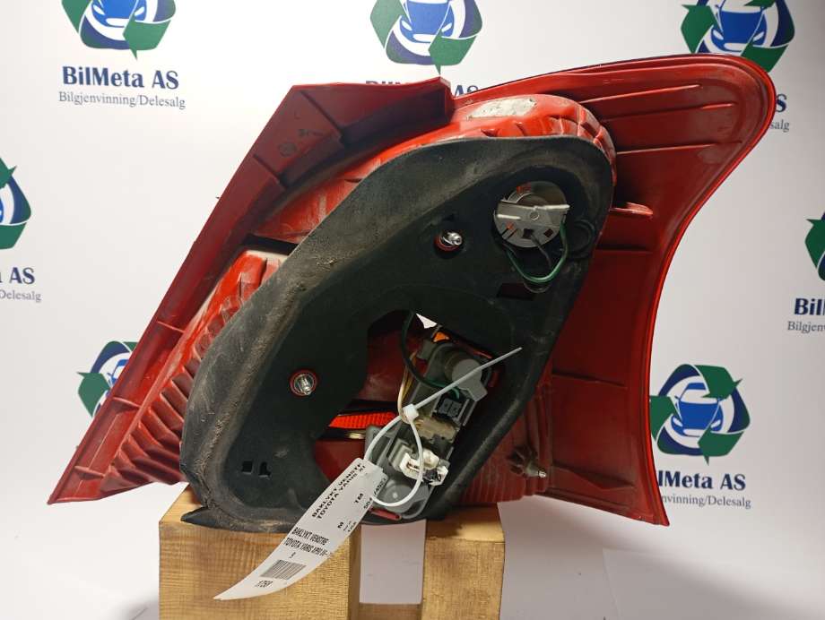 Baklykt venstre til Toyota Yaris 2006-2009 (Type II, Fase 1)  