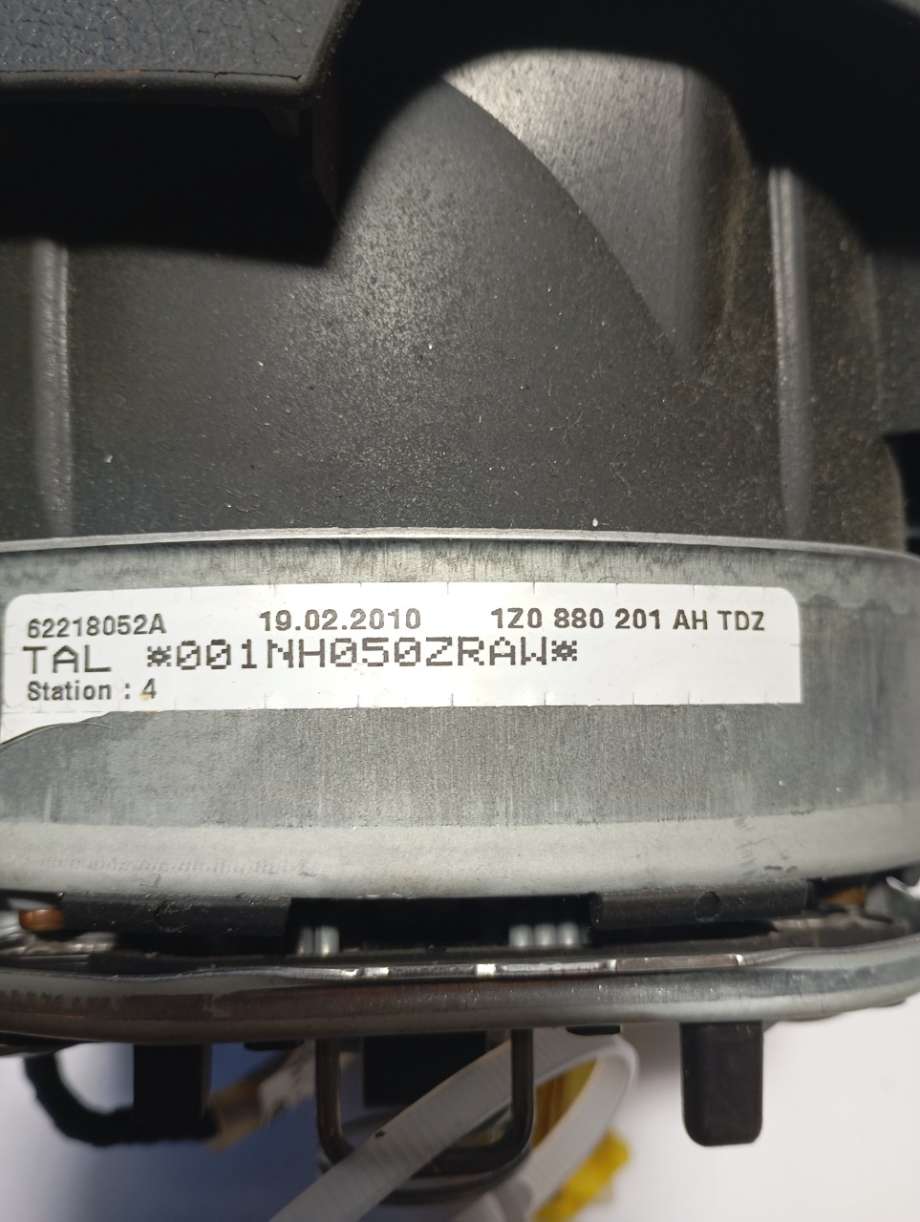 Airbag rattpute til Škoda Octavia 2005-2008 (Type II, Fase 1)  (|1z0880201ah)