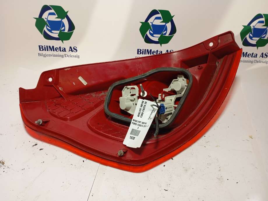 Baklykt høyre til Ford Fiesta 2008-2012 (Type VI, Fase 1)  (|8a6113404a)