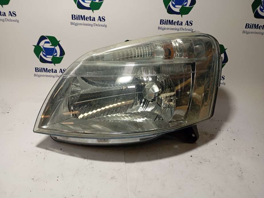 Frontlykt venstre halogen til Citroën Berlingo 2002-2008 (Type I, Fase 2)